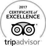 TripAdvisor certificate of excellence 2017 morzine chalet